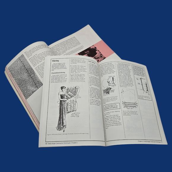 Vintage 1974 Super Sewing New Bishop/Arch Book and Serged Garments in Minutes - Picture 11 of 16